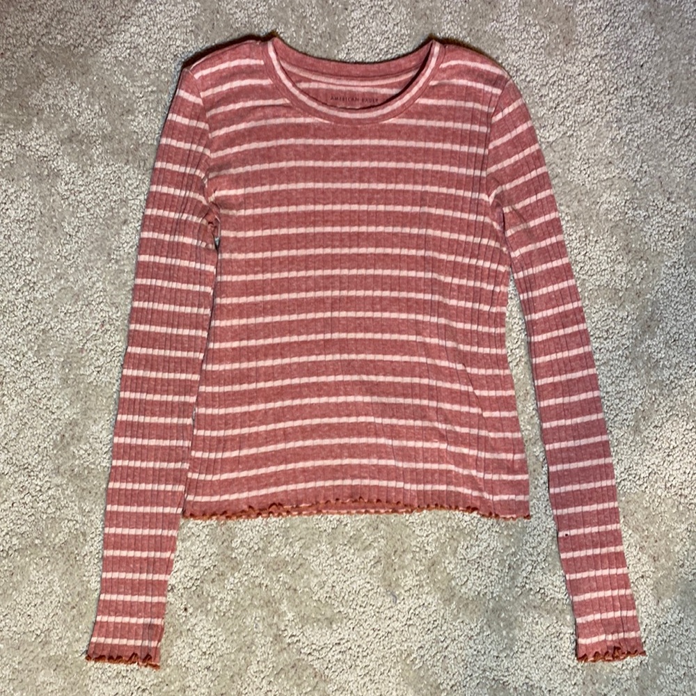 American Eagle Ribbed long sleeve